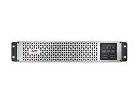 APC Smart-UPS Li-Ion 750VA Short Depth with SmartConnect - UPS (rackmonterbar/ekstern) - AC 230 V - 600 watt - 750 VA - RS-232, USB - utgangskontakter: 8 - 2U - svart - for P/N: AR106V, AR4018SPX432, AR4024SP, AR4024SPX429, AR4024SPX431, AR4024SPX432 SMTL750RMI2UC