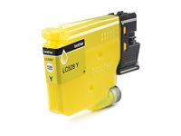 Brother LC528Y - Gul - original - pute pakke - blekkpatron LC528Y