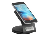 Compulocks Universal EMV Smartphone Security Stand - Stativ - for mobilenheter - låsbar - svart - veggmonterbar, skrivebord, skranke 199BSLDDCKB