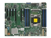 SUPERMICRO X11SRL-F - Hovedkort - ATX - LGA2066 Socket - C422 Chipset - USB 3.0 - 2 x Gigabit LAN - innbygd grafikk MBD-X11SRL-F-O