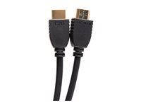 C2G 10ft (3m) Ultra High Speed HDMI® Cable with Ethernet - 8K 60Hz - Ultra High Speed - HDMI-kabel med Ethernet - HDMI hann til HDMI hann - 3 m - svart - 8 K 60 Hz (7680 x 4320) støtte C2G10412