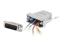 C2G Universal Power Cord - Strømkabel - power CEE 7/7 (hann) til power IEC 60320 C13 - 5 m - 90°-kontakt, formstøpt - svart - Europa 88536