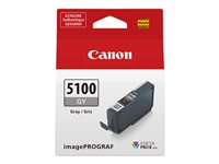 Canon PFI-5100 GY - 14.4 ml - grå - original - hengeboks - blekkbeholder - for imagePROGRAF PRO-310 6959C001