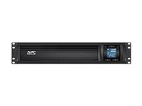 APC Smart-UPS C 2000VA 2U - UPS (kan monteres i rack) - AC 230 V - 1300 watt - 2000 VA - USB - utgangskontakter: 6 - 2U - svart - for P/N: AR4018SPX432, AR4024SP, AR4024SPX429, AR4024SPX431, AR4024SPX432, NBWL0356A SMC2000I-2U