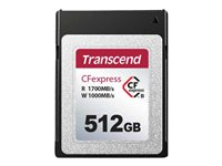 Transcend CFexpress 820 - Flashminnekort - 512 GB - CFexpress Type B TS512GCFE820