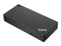 Lenovo ThinkPad Universal USB-C Dock - Dokkingstasjon - USB-C - HDMI, 2 x DP - 1GbE - 90 watt - Campus 40AY0090EU