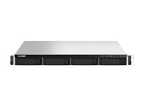 QNAP TS-464 - NAS-server - 4 brønner - kan monteres i rack - SATA 6Gb/s - RAID RAID 0, 1, 5, 6, 10, JBOD - RAM 8 GB - 2.5 Gigabit Ethernet - iSCSI støtte - 1U TS-464U-8G