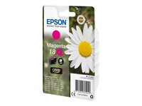 Epson 18XL - 6.6 ml - XL - magenta - original - blekkpatron - for Expression Home XP-212, 215, 225, 312, 315, 322, 325, 412, 415, 422, 425 C13T18134012