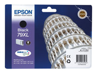 Epson 79XL - 41.8 ml - XL - svart - original - blekkpatron - for WorkForce Pro WF-4630DWF, WF-4640DTWF, WF-5110DW, WF-5190DW, WF-5620DWF, WF-5690DWF C13T79014010