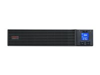 APC Easy UPS SRV SRVPM3KRIL - UPS (kan monteres i rack) - AC 230 V - 2400 watt - 3000 VA - uten batteri - RS-232, USB - utgangskontakter: 7 - 2U SRVPM3KRIL