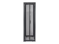 APC NetShelter SX Deep Enclosure Without Doors - Rack - svart - 42U - 19" - TAA-samsvar AR3100X610