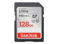 SanDisk Ultra - Flashminnekort - 128 GB - Class 10 - SDHC UHS-I SDSDUNB-128G-GN6IN