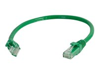 C2G Cat6 Booted Unshielded (UTP) Network Patch Cable - Koblingskabel - RJ-45 (hann) til RJ-45 (hann) - 2 m - UTP - CAT 6 - formstøpt, uten hindringer, flertrådet - grønn 83428