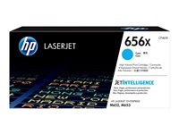 HP 656X - Høy ytelse - cyan - original - LaserJet - tonerpatron (CF461X) - for Color LaserJet Enterprise M652dn, M652n, M653dh, M653dn, M653x CF461X