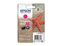 Epson 603XL - 4 ml - XL - magenta - original - blister - blekkpatron - for Expression Home XP-2150, 2155, 3150, 3155, 4150, 4155; WorkForce WF-2820, 2840, 2845, 2870 C13T03A34010