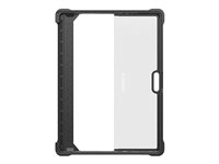 OtterBox Symmetry Series Studio - Baksidedeksel for nettbrett - svart krystall (klar/svart) - for Microsoft Surface Pro 8 77-84994