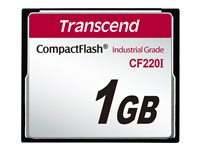 Transcend CF220I Industrial Temp - Flashminnekort - 1 GB - CompactFlash TS1GCF220I