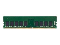 Kingston - DDR4 - modul - 16 GB - DIMM 288-pin - 3200 MHz / PC4-25600 - CL22 - 1.2 V - ikke-bufret - ECC - for Lenovo ThinkStation P350 30E3, 30E4, 30E5, 30E6, 30EF, 30EG, 30EH, 30EJ KTL-TS432E/16G