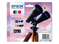 Epson 502/502XL Multipack - 4-pack - 19.1 ml - svart, gul, cyan, magenta - original - blister - blekkpatron - for Expression Home XP-5100, XP-5150; WorkForce WF-2860, WF-2865DWF, WF-2880DWF, WF-2885DWF C13T02W94010
