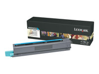 Lexmark - Høy ytelse - cyan - original - tonerpatron - for Lexmark X925de, X925de 4, X925dte X925H2CG