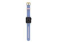 OtterBox All Day Comfort - Bånd for smart armbåndsur - 38/40/41mm - flaksblå - for Apple Watch Hermès Series 9, SE 3, Series 10, Series 11, Series 8, Series 9 77-93707
