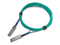 NVIDIA - 100GBase-AOC direkte tilkoblingskabel - QSFP til QSFP - 15 m - fiberoptisk - halogenfri, Active Optical Cable (AOC) 980-9I13S-00E015