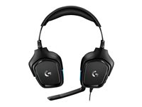 Logitech Gaming Headset G432 - Hodesett - 7,1-kanals - full størrelse - kablet - USB, 3,5 mm jakk - svart 981-000770