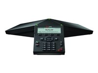 Poly Trio 8300 - Konferanse-VoIP-telefon - med Bluetooth-grensesnitt med anrops-ID/samtale venter - IEEE 802.11a/b/g/n (Wi-Fi) / Bluetooth 5.0 - treveis anropskapasitet - SIP, SRTP, SDP - 3 linjer - svart 849A0AA#AC3