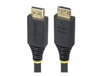StarTech.com - High Speed - HDMI-kabel - HDMI hann til HDMI hann - skjermet - svart - passiv, 4K 60Hz støtte, 1440p (UWQHD) støtter 144 Hz, støtte for 1080p 240 Hz, halogenfri HDMI2-CABLE-GRIP-2M