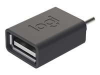 Logitech - USB-adapter - 24 pin USB-C (hann) til USB (hunn) 956-000005