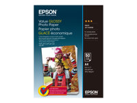 Epson Value - Blank - A4 (210 x 297 mm) - 183 g/m² - 50 ark fotopapir - for Epson L382, L386, L486; Expression Home HD XP-15000; Expression Premium XP-900 C13S400036