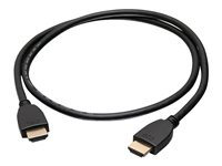 C2G 10t 4K HDMI Cable with Ethernet - High Speed - UltraHD Cable - M/M - HDMI-kabel med Ethernet - HDMI hann til HDMI hann - 3.05 m - skjermet - svart 56784