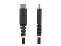 StarTech.com - USB-kabel - 24 pin USB-C (hann) til 24 pin USB-C (hann) - USB 2.0 - 3 A - USB Power Delivery (60W) - svart USB2CC30CMNCBR