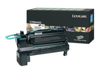 Lexmark - Svart - original - tonerpatron LCCP, LRP - for Lexmark C792, X792 C792A1KG