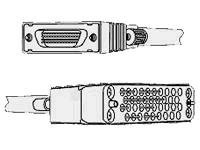 Cisco - V.35-kabel (DTE) - DB-60 (hann) til M/34 (V.35) (hann) - 3 m - skjermet - for Cisco 16XX, 25XX, 36XX, 4000, 4800, 70XX, 71XX, 72XX, 73XX, 74XX, 75XX, 76XX; AccessPro CAB-V35MT=