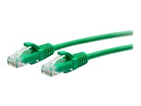 C2G 10ft (3m) Cat6a Snagless Unshielded (UTP) Slim Ethernet Network Patch Cable - Green - Koblingskabel - RJ-45 (hann) til RJ-45 (hann) - 3 m - 4.8 mm - UTP - CAT 6a - formstøpt, uten hindringer - grønn C2G30157
