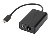 Targus Multiplexer Adapter - USB-adapter - 24 pin USB-C til 3-pols, USB-type A - USB 3.0 - svart 4Z50Q25509