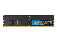Crucial - DDR5 - modul - 16 GB - DIMM 288-pin - 3200 MHz / PC5-51200 - CL52 - 1.1 V - klokkete ubufferte - on-die ECC CT16G64C52CU5