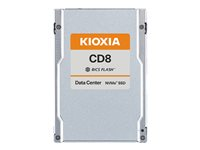 KIOXIA CD8-V Series KCD8DVUG12T8 - SSD - Data Center, Mixed Use - kryptert - 12800 GB - intern - 2.5" - PCIe 4.0 x4 (NVMe) - Self-Encrypting Drive (SED) KCD8DVUG12T8