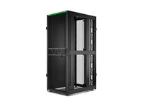 APC NetShelter SX Gen 2 - Rack skap - 1991 H x 800W x 1070D mm, med sider - står på gulv - svart - 42U - 19" - TAA-samsvar AR3180B2