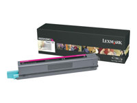 Lexmark - Høy ytelse - magenta - original - tonerpatron - for Lexmark X925de, X925de 4, X925dte X925H2MG