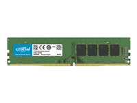 Crucial - DDR4 - modul - 4 GB - DIMM 288-pin - 2666 MHz / PC4-21300 - CL19 - 1.2 V - ikke-bufret - ikke-ECC CT4G4DFS8266