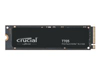 Crucial T705 - SSD - kryptert - 1 TB - intern - M.2 2280 - PCI Express 5.0 (NVMe) - TCG Opal Encryption 2.01 CT1000T705SSD3