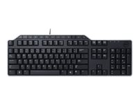 Dell KB-522 Wired Business Multimedia - Tastatur - USB - QWERTY - Norsk - svart - for Latitude 73XX; OptiPlex 50XX, 5250, 74XX, 90XX; Precision 35XX, 55XX, 75XX, 77XX, T1650 KB522-BK-NORW