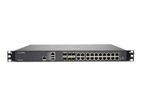 SonicWall NSa 4650 - Advanced Edition - sikkerhetsapparat - med 1-års TotalSecure - 10GbE, 2.5GbE - 1U - rackmonterbar 01-SSC-4094