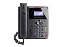 Poly Edge B30 - VoIP-telefon - 5-veis anropskapasitet - SIP - 16 linjer - svart 82M84AA