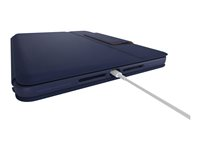 Logitech Rugged Combo 3 For Education - Tastatur og folioveske - Apple Smart connector - QWERTZ - Sveitsisk - K-12 opplæring - for Apple 10.2-inch iPad (7. generasjon, 8. generasjon, 9. generasjon) 920-009992