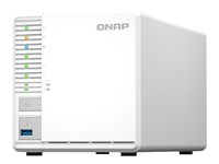 QNAP TS-364 - NAS-server - 3 brønner - SATA 6Gb/s - RAID 5 - RAM 8 GB - 2.5 Gigabit Ethernet - iSCSI støtte TS-364-8G