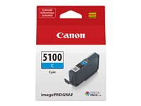 Canon PFI-5100 C - 14.4 ml - cyan - original - hengeboks - blekkbeholder - for imagePROGRAF PRO-310 6953C001