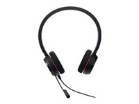 Jabra Evolve 20 MS stereo - Hodesett - on-ear - kablet - USB-C - lydisolerende 4999-823-189